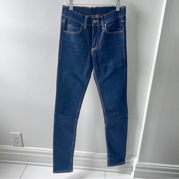 Cheap Monday high rise dark denim skinny - Picture 3 of 9